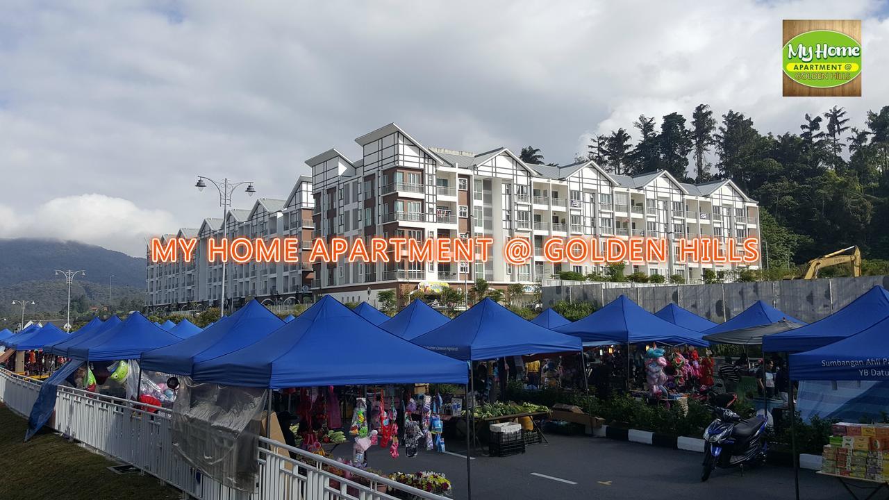 My 4Rooms Apartment @ Golden Hills Pasar Malam Cameron Highlands Dış mekan fotoğraf